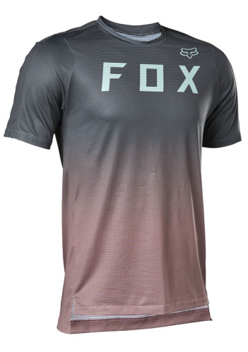 Pánský cyklistický dres Fox Flexair Ss Jersey Plum Perfect