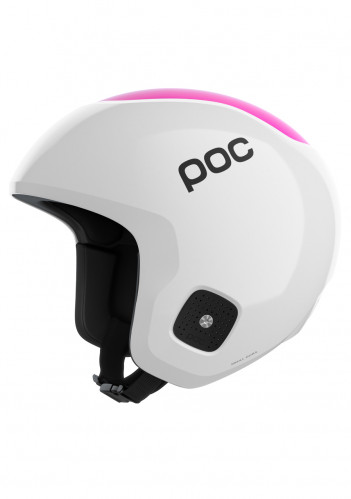 Lyžařská helma POC Skull Dura Jr Hydro White/Flourescent Pink