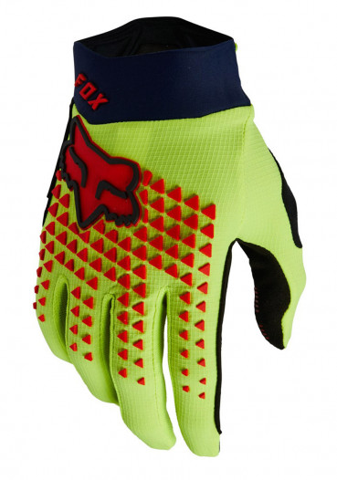 detail Pánské cyklistické rukavice Fox Defend Glove Se Fluo Yellow