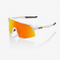 náhled Sluneční brýle 100% S3 - Soft Tact White - HiPER Red Multilayer Mirror Lens