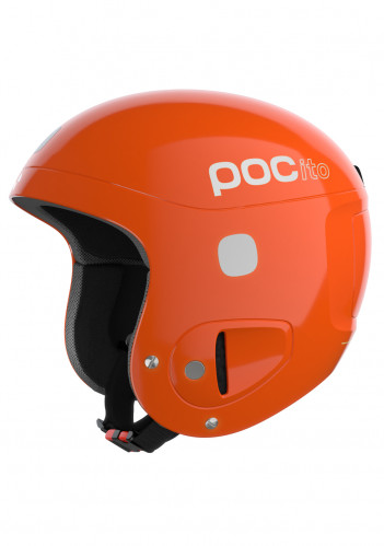 Dětská lyžařská helma POC POCito Skull Fluo Orange Adj