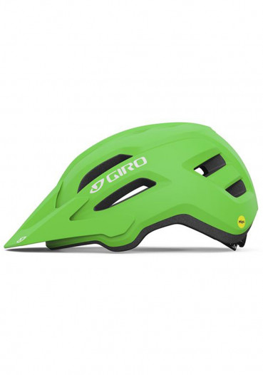 detail Dětská cyklistická helma Giro Fixture Ii Mips Youth Mat Bright Green