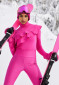 náhled Dámský rolák Goldbergh Allegro Ski Body passion pink