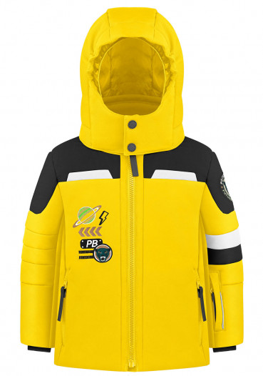 detail Dětská bunda Poivre Blanc W23-0900-BBBY Ski Jacket Multico Sunny Yellow