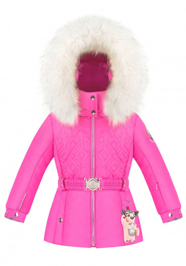 detail Dětská bunda Poivre Blanc W20-1003-BBGL/B Ski Jacket rubis pink