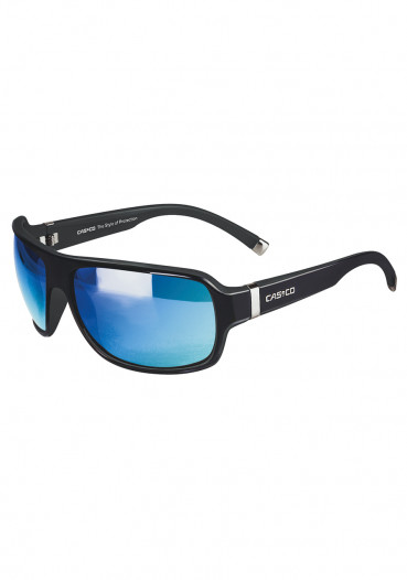 detail Sluneční brýle  Casco SX-61 Bicolor Black matt/shiny bluemirror