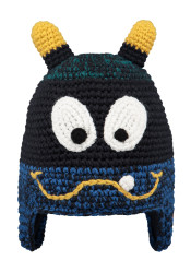 Dětská pletená čepice Barts Monster Beanie Navy