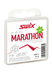 Skluzný vosk Swix DHFF-4 Marathon Pro 40g bílý