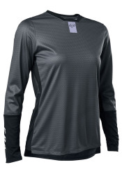 Dámský cyklistický dres Fox W Defend Ls Jersey Dark Shadow