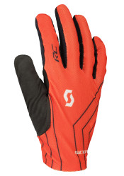 Pánské cyklistické rukavice Scott RC Team LF Fiery Red/Dark Grey