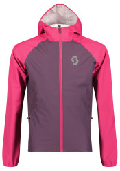 Dětská cyklistická bunda Scott Jacket Jr WP Dark Purple/Carmine Pink