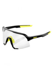 Sluneční brýle 100% S3 - Gloss Black - Photochromic Lens