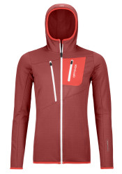Dámská mikina Ortovox Fleece Grid Hoody W Blush