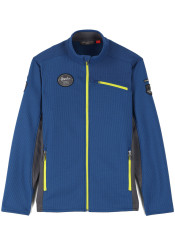 Pánský svetr Spyder Bandit Wengen Full Zip Blue/Yellow