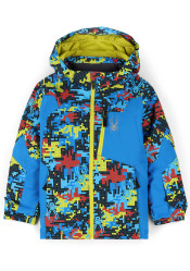Dětská bunda Spyder Mini Leader Digi Multicolor