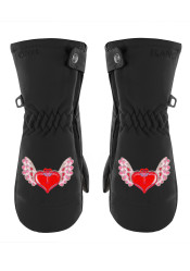 Dětské rukavice Poivre Blanc W22-1073-BBGL Ski mittens Black