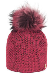 Granadilla Bloch Fur Beanie 024 Fuxia