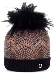 Granadilla Ulliel Fur Beanie 001 Black
