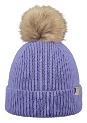 Dětská pletená čepice Barts Cinder Beanie Purple