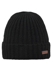 Pánská čepice Barts Haakon Turnup Black