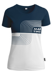 Dámské triko Martini Alpine Lady Da True Navy/White