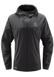 Pánská bunda Haglöfs 605359-2AT L.I.M Alpha Hood M tmavě šedá