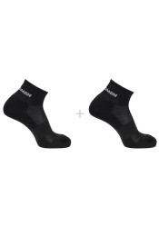 Salomon EVASION ANKLE 2-PACK BLACK/BLACK
