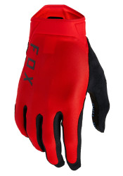 Pánské cyklistické rukavice Fox Flexair Ascent Glove Fluo Red