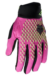 Dámské cyklistické rukavice Fox W Defend Race Glove Berry Punch