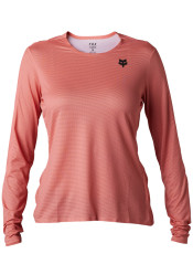 DÁMSKÝ CYKLISTICKÝ DRES Fox W Flexair Ascent Ls Jersey Salmon