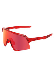 Sluneční brýle 100% S3 - Gloss Translucent Red / Hiper Red Mirror lens