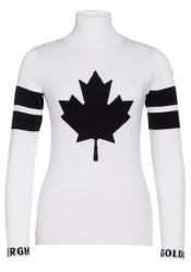 Dámský svetr Goldbergh Rocket Long Sleeve Knit Sweater White