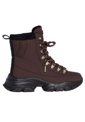 Dámské zimní boty Goldbergh Strol Snowboot Dark Brown