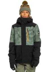 Quiksilver Eqbtj03155 Mission Printed Snjt Gnb3
