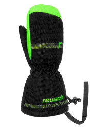 Dětské rukavice Reusch Maxi R-TEX® XT Mitten Black/Green Gecko