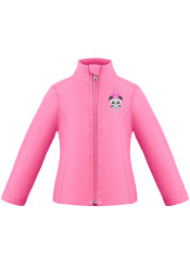 Dětská mikina Poivre Blanc W23-1500-BBGL/A Micro Fleece Lolly Pink