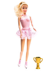 Jägerndorfer Eisläuferin Princess 28 cm – figurína bruslařky
