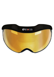 Náhradní štít Casco Snowmask 6 Vautron+ black matt