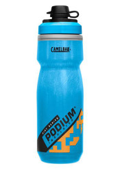 Cyklistická láhev Camelbak Podium Dirt Series Chill 0,62l Blue/Orange