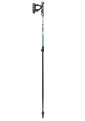 Leki Spin Shark SL, white-smokegreen-dark anthracite, 100 - 130 cm