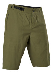 Pánské cyklistické kraťasy  Fox Ranger Short W/Liner Olive Green