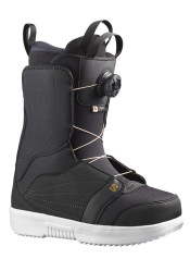 Dětské boty na  snowboard Salomon Pearl Boa Black/White/Gold