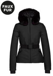 Dámská bunda Goldbergh Hida Faux Border Ski Jacket Black