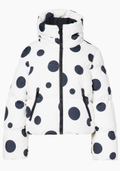 Dámská bunda Goldbergh Grand Ski Jacket Dot Cream