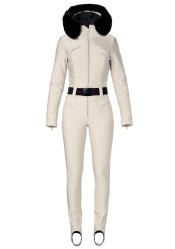 Dámská kombinéza Goldbergh Glisser Faux Border Ski Suit Champagne