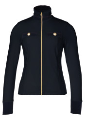 Dámská mikina Goldbergh Renée Full Zip Cardigan Black