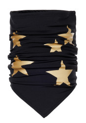 Dámský nákrčník Goldbergh Starlight Neckwarmer Black/Gold