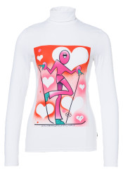 Dámské triko Goldbergh Femme Long Sleeve Tee White
