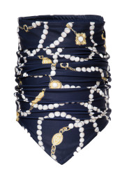 Dámský nákrčník Goldbergh Bijoux Neckwarmer French Blue