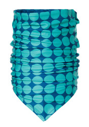 Dámský nákrčník Goldbergh Nostalgia Neckwarmer Ice Green Retro Dot